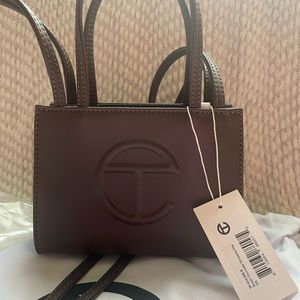 Telfar small chocolate